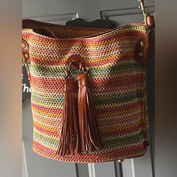 Patricia Nash 10th Anniversary crossbody bucket bag - Picture 15 of 15